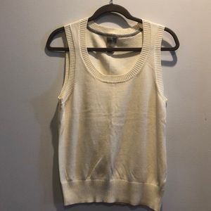 Cashmere/Cotton blend sweater vest